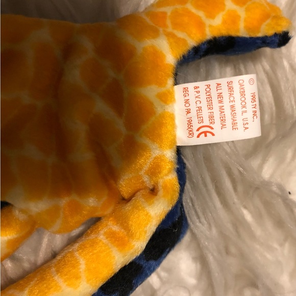 RARE ORIGINAL Beanie Baby Lizzy Mint condition with Errors retired. - Picture 8 of 11